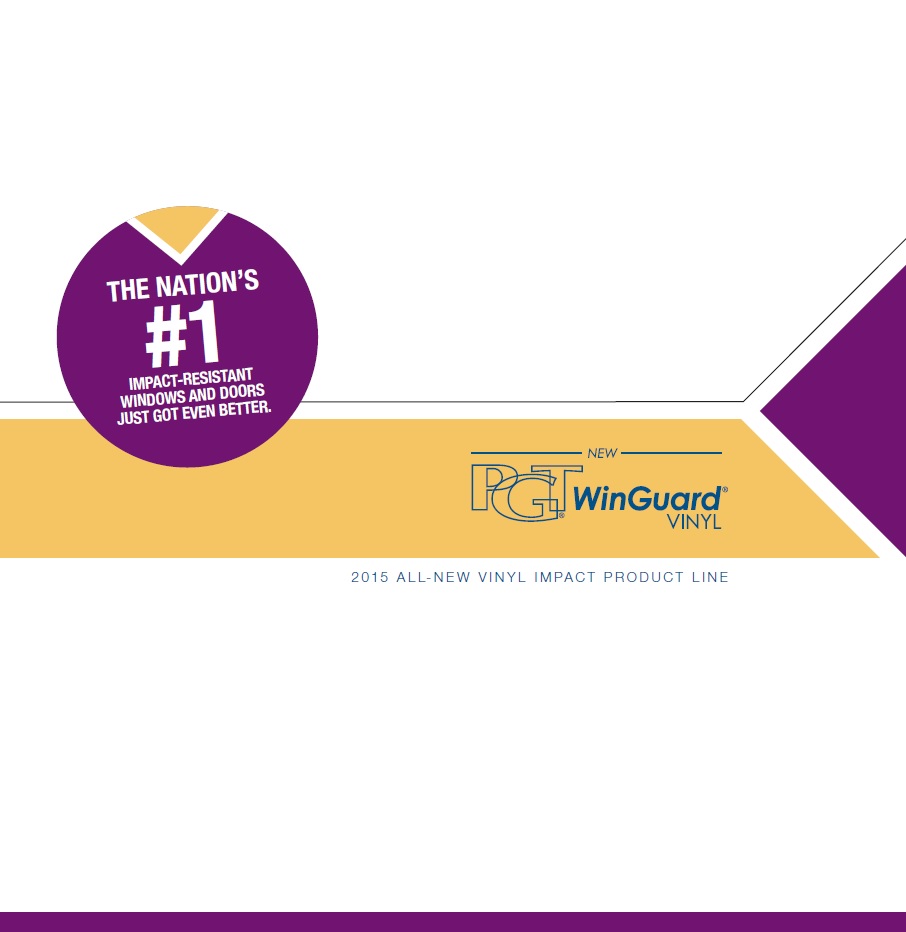PGT WinGuard Vinyl Series 5500 Brochure 2015